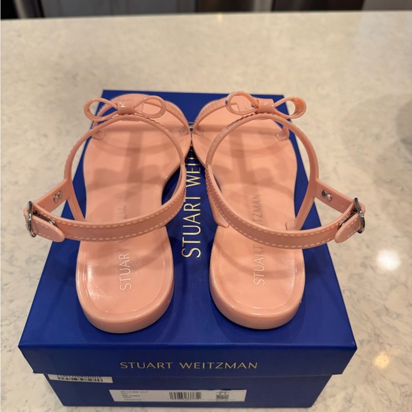 Stuart Weitzman Mellie Bow Jelly Flat size 8 brand new - Picture 6 of 9